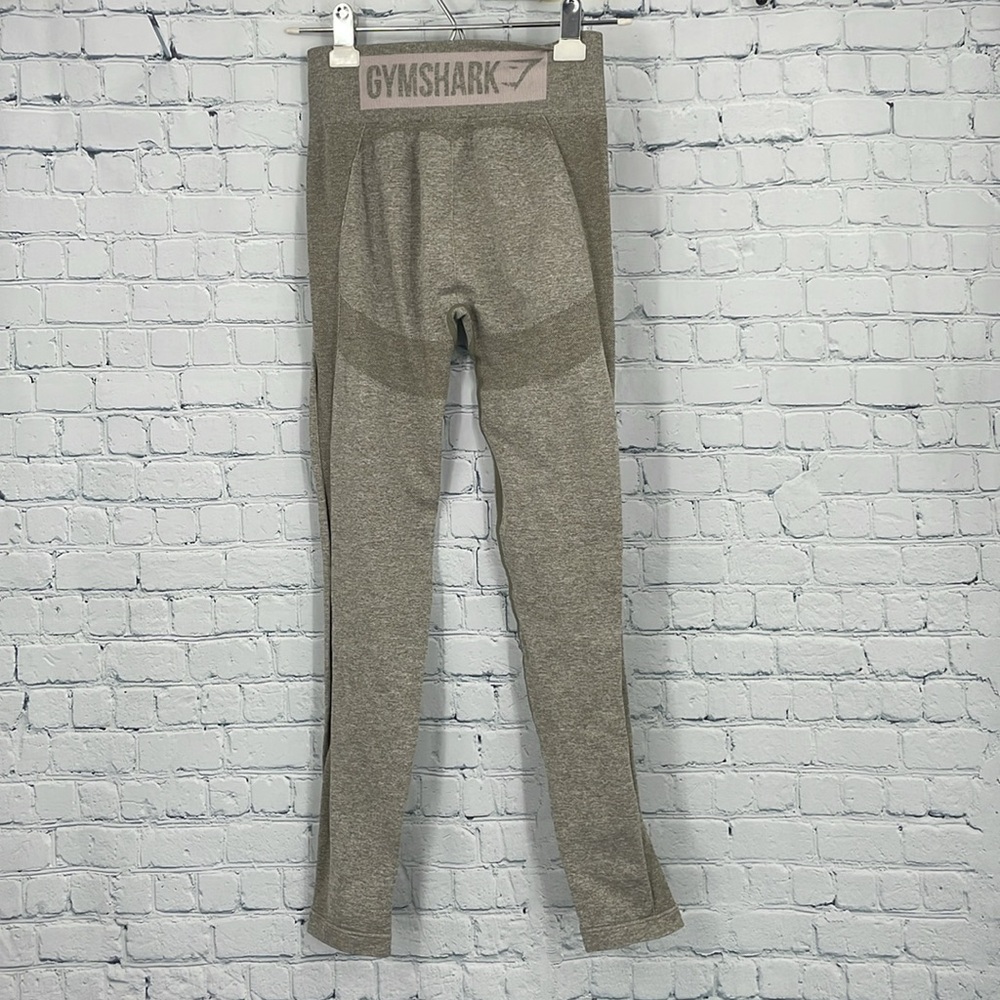 Gymshark Olive Green Size Xs Workout Gym Yoga Leggings - Picture 4 of 5
